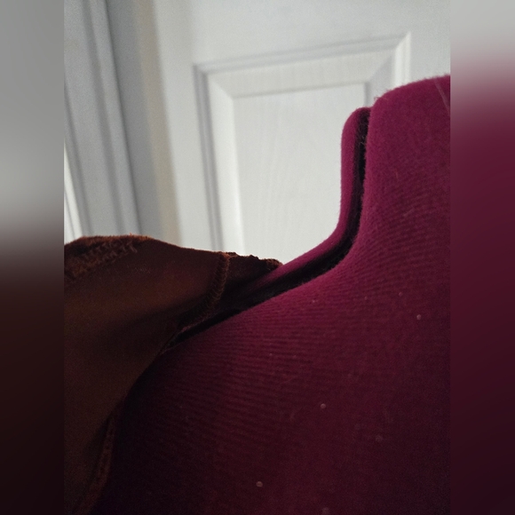 Show Me Your Mumu Copper Crushed Velvet Mini Dress Size Small - Picture 4 of 9